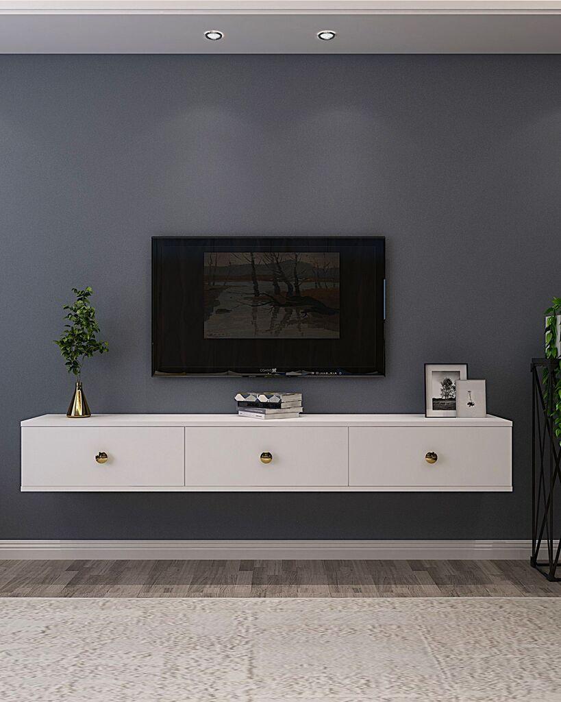 Комода за ТВ Hanah Home Zuzu 180, Антрацит