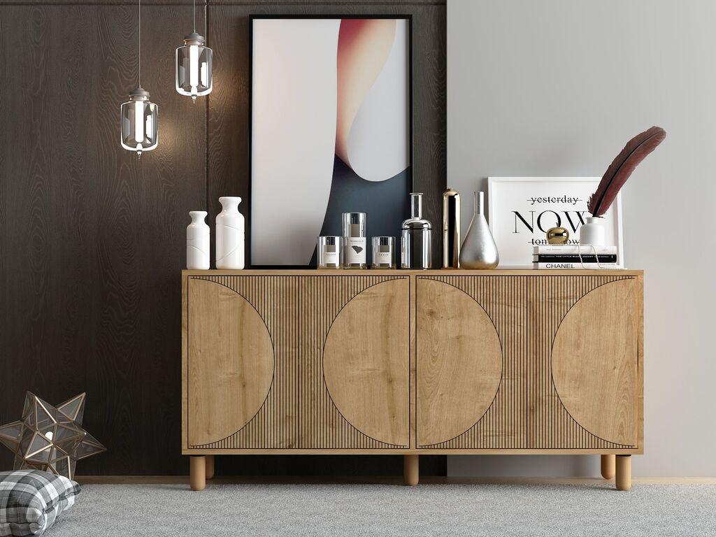 Комода Hanah Home Arventa, даб