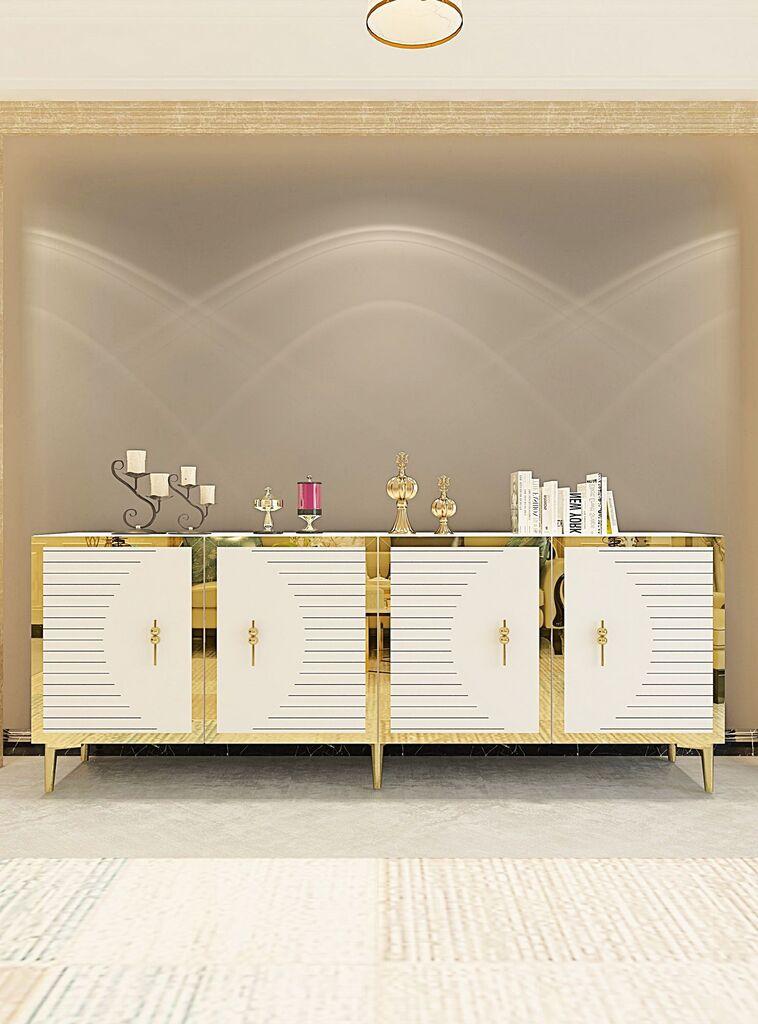 Комода Hanah Home Tuna 180, бела