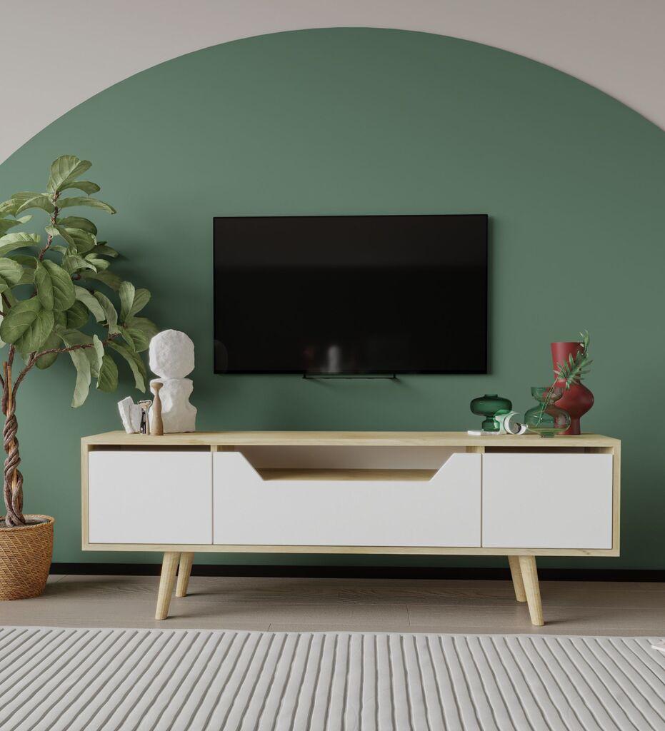 Комода за ТВ Hanah Home Roma 150, бела