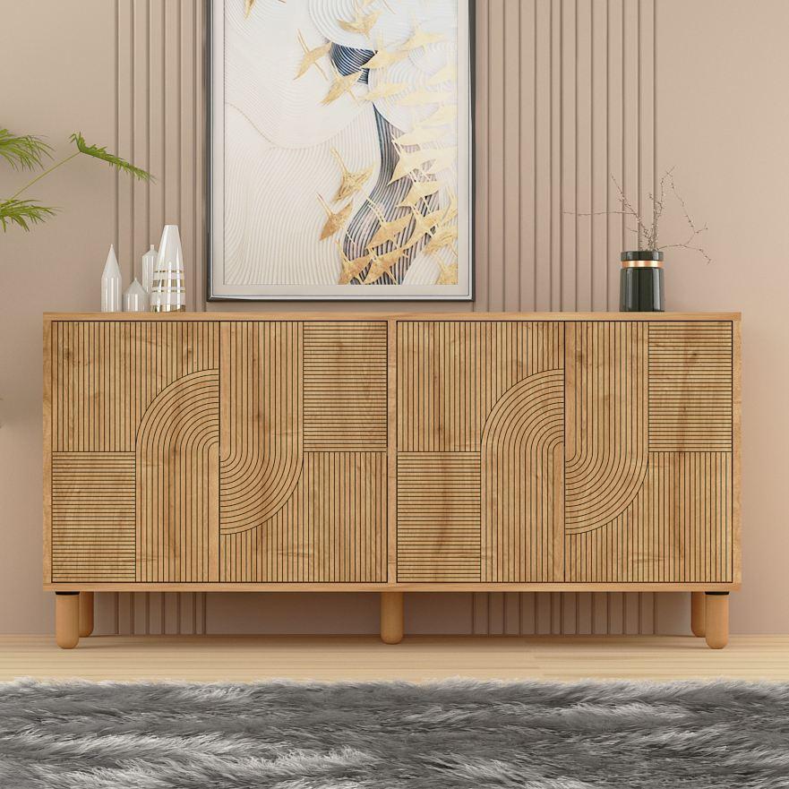 Комода Hanah Home Desso, бела