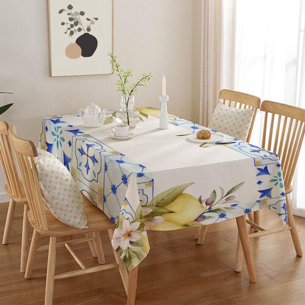 Чаршаф за маса Хермија Asr-tblclt25- 38, 140x140 см, шарен