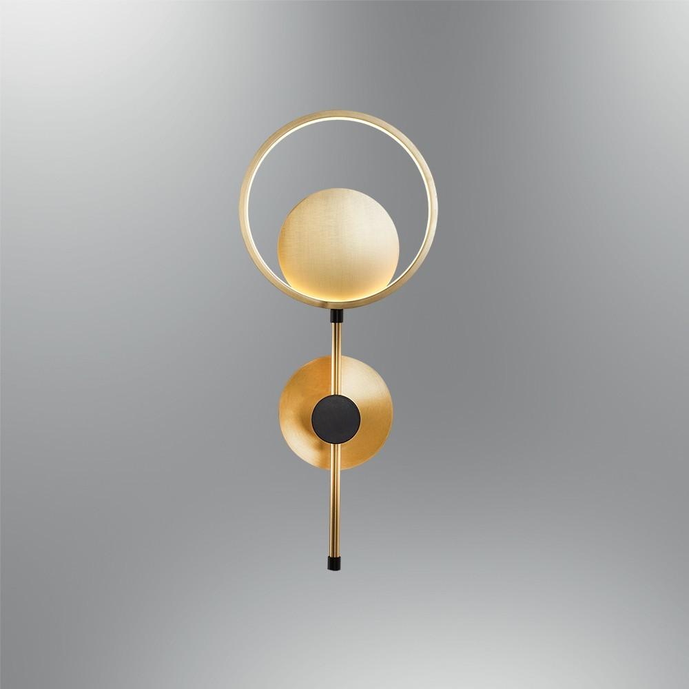 Opviq dzидна светилка 3000K, 15W LED, бронзена