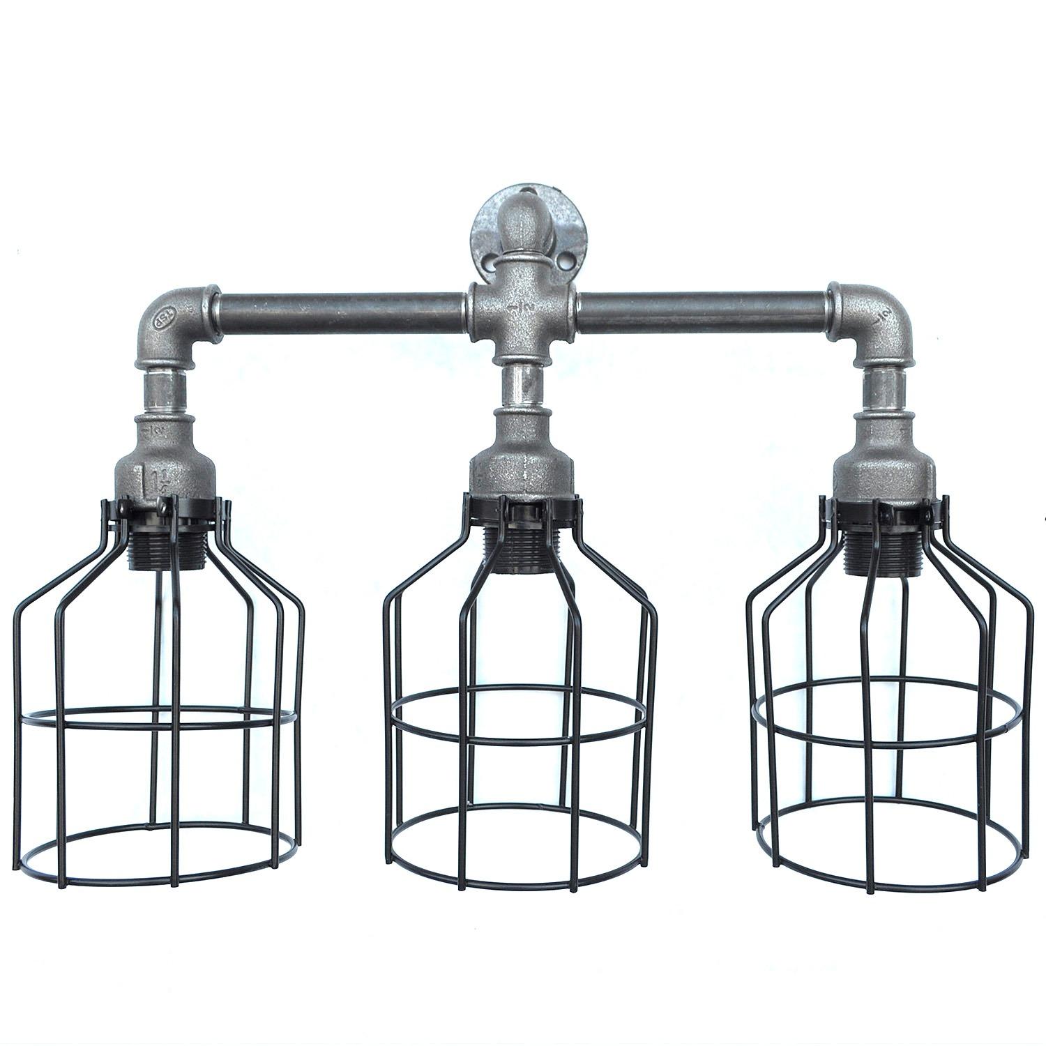 Opviq dzидна светилка E27 со штекер, црна