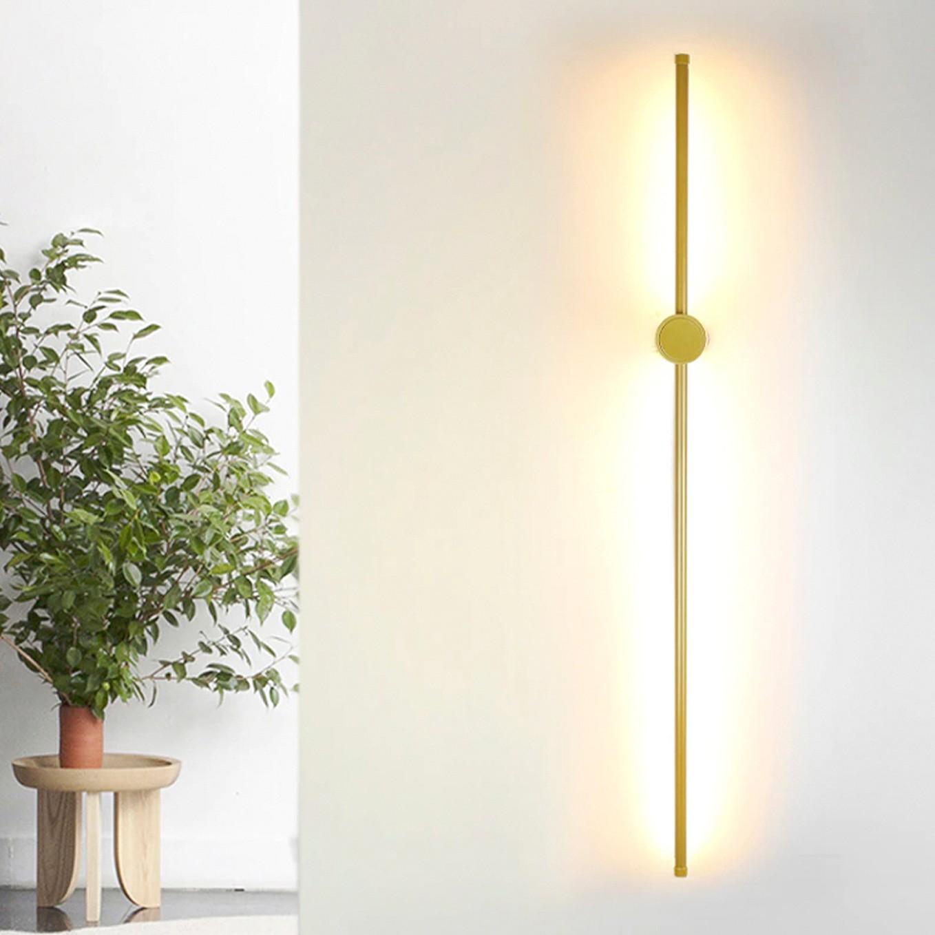 Opviq dzидна светилка 3000K, 1 x 24W LED, бронзена