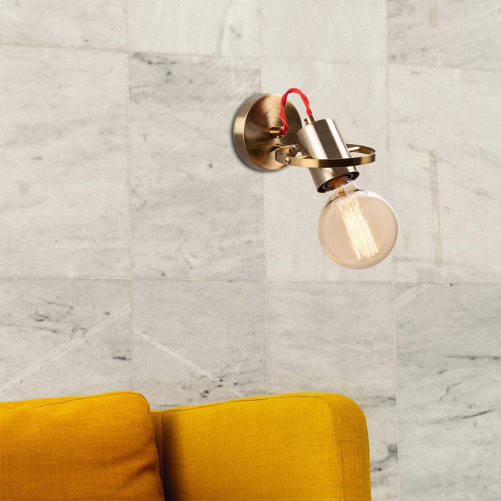 Opviq dzидна светилка E27 Max 40W, бронзена