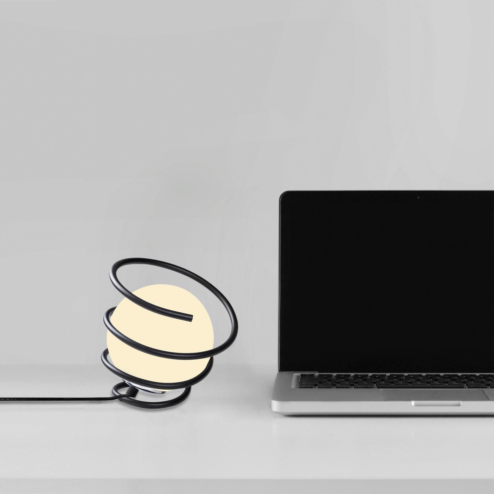 Opviq dzидна светилка E27 Max 40W, црна