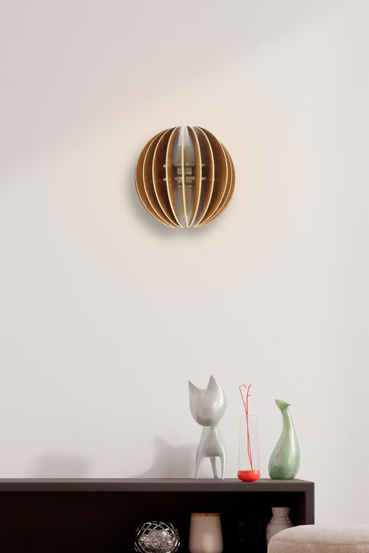 Opviq dzидна светилка E27 со штекер, орев