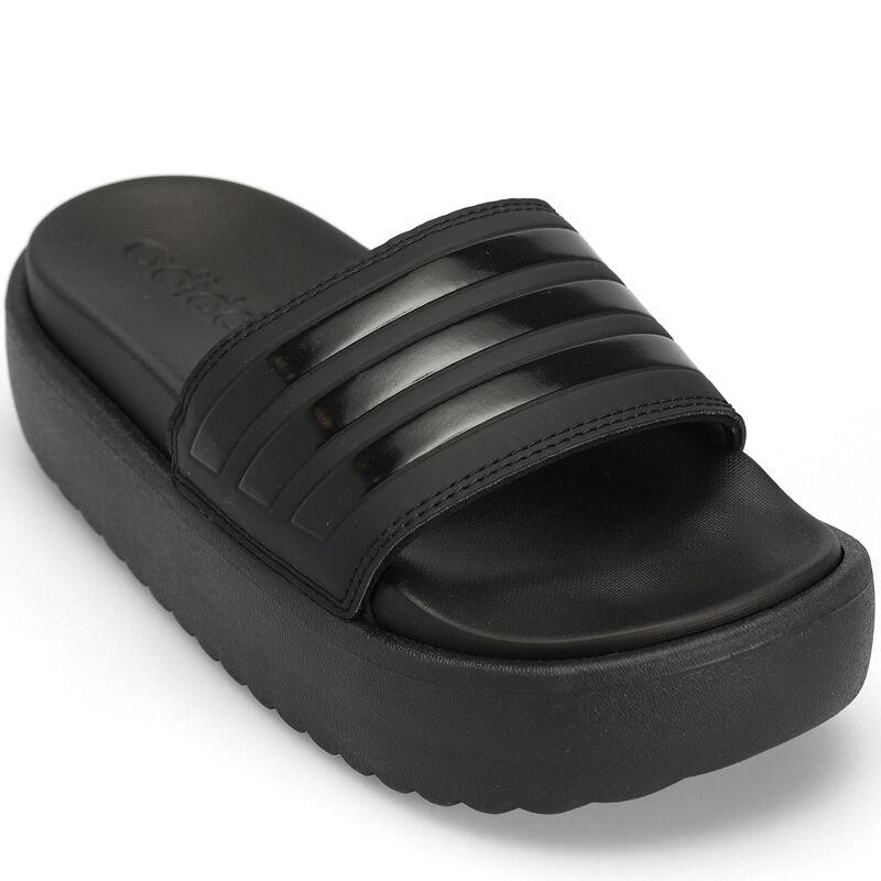 Женски папучи Adidas Adilette платформа, црни