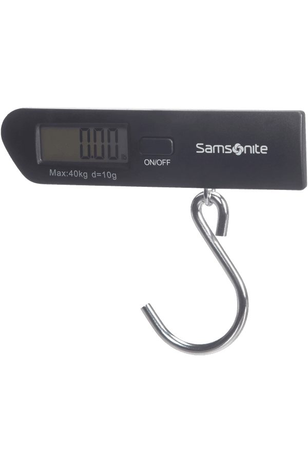 Samsonite Кантар, Дигитален, за Багаж, Мах 40Кг, Global, 122291/1041, Црна