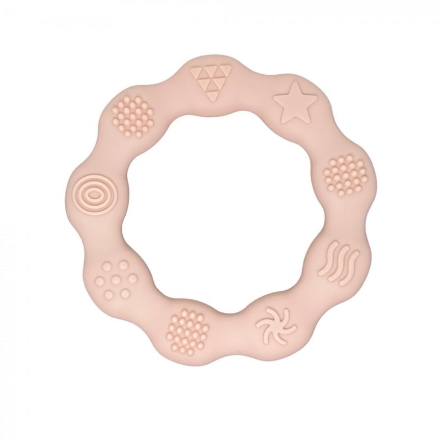 JUNGLE Глодалка силикон прстен розе 3+ 31001769 jungle