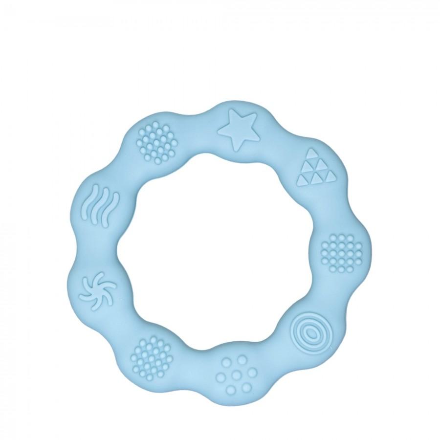 JUNGLE Глодалка силикон прстен сина 3+ 31001257 jungle