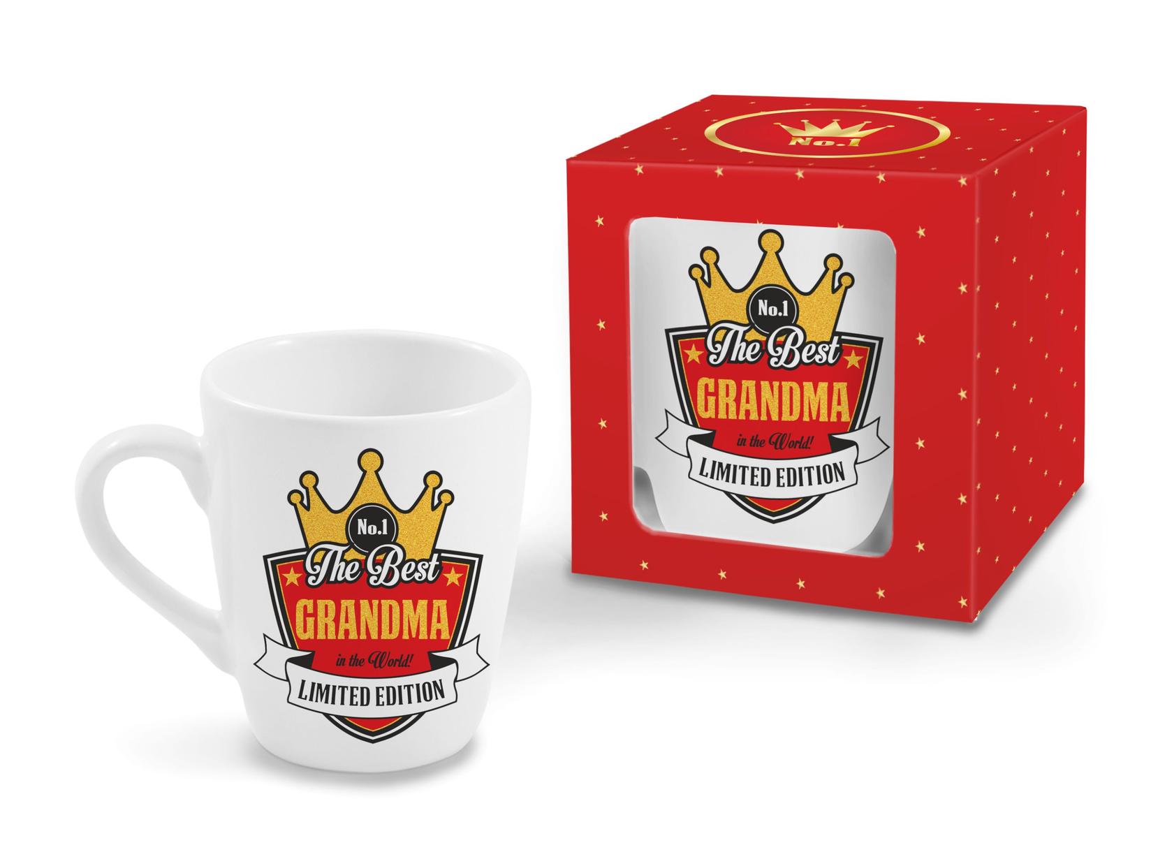 CREATIVE FACTORY Шолја, 300мл, The best grandma in the world, Creative Factory, 123423