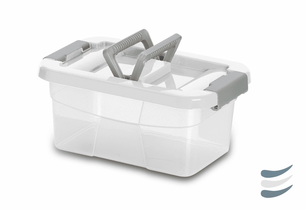 GENSINI Кутија ПВЦ со капак и рачки 29,5х19,5х13,5/5л