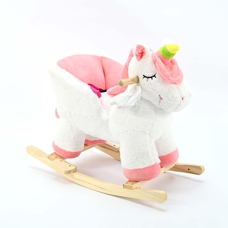 LOCO CROCO Клацкалка со седиште еднорог