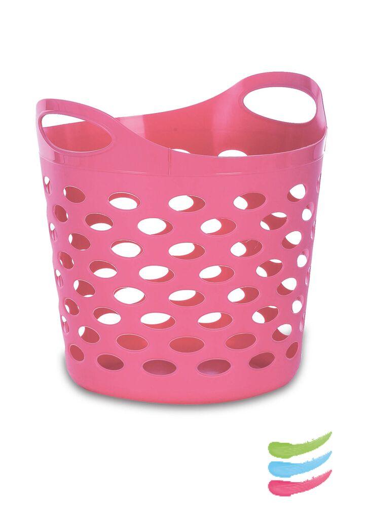 GENSINI Корпа ПВЦ за складирање, мултифункцална перфорирана флекс 29х29х2/13л