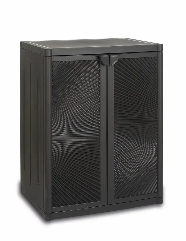 GENSINI Шкаф ПВЦ за складирање темно кафеав 65х45х88