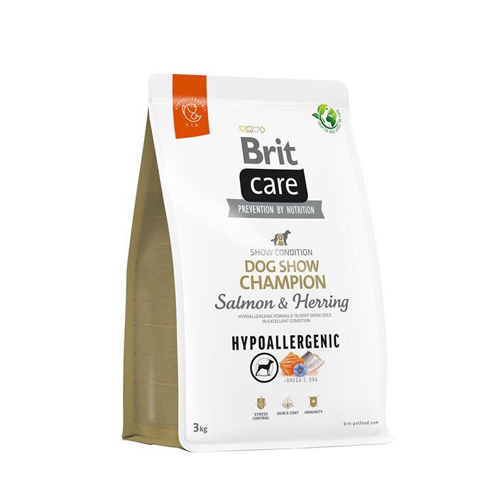 BRIT Care-Dog Лосос и Харинга Шампион Adult хипоалергеник 3кг.