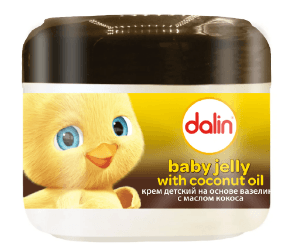 Dalin baby jelly with coconut oil Бебешки вазелин 100ml