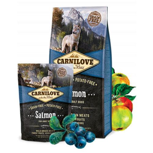 CARNILOVE Куче Лосос Медиум Adult 1кг.