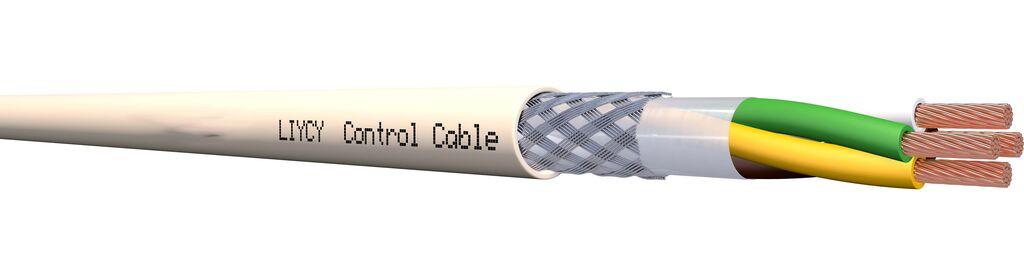 Alfa Electric Комбиниран сигнален кабел LIYCY 4x0.75mm² оклопен