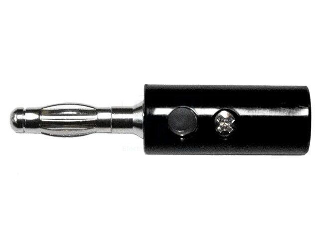 Alfa Electric Машки приклучок, црн – BC-010B