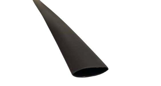 Alfa Electric Топлособирачко црево 19.1/6.3мм со лепак, 1m, дебелозидно, црно