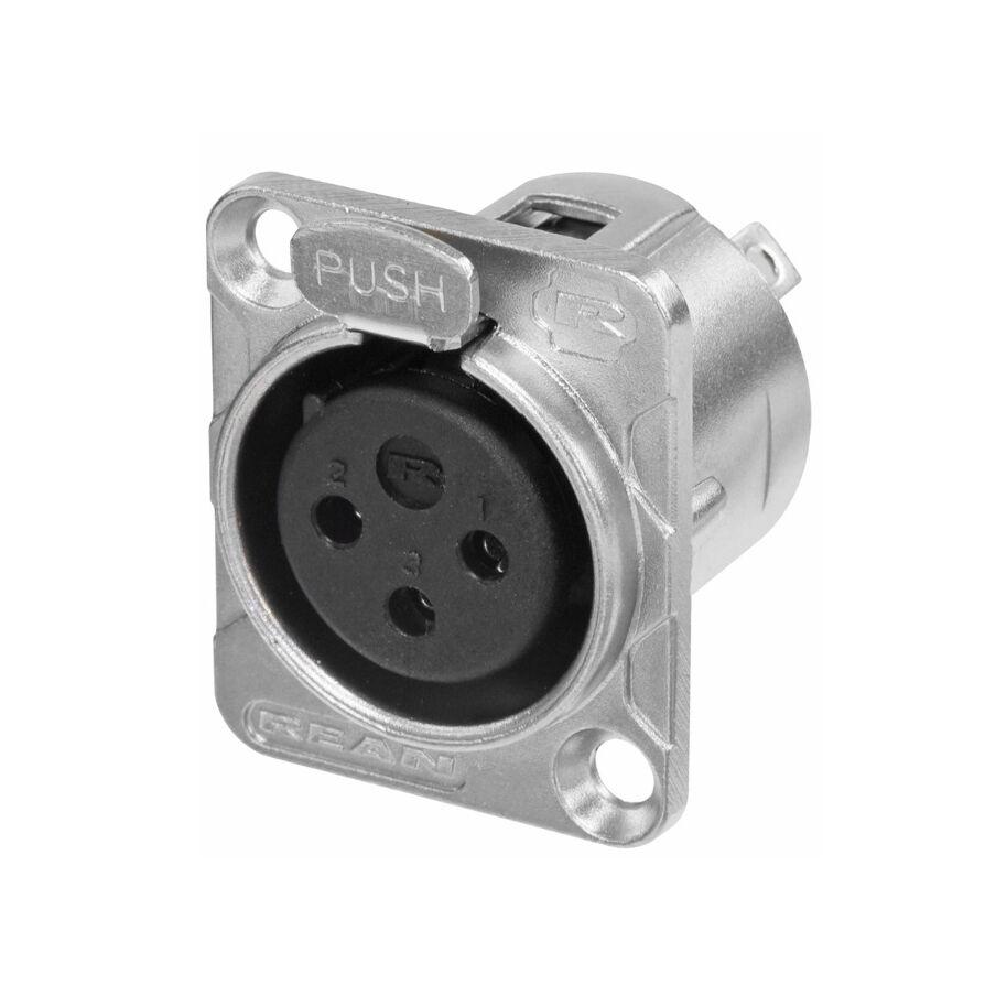 Alfa Electric Канон за на шасија женски REAN-Neutrik RC3FDL