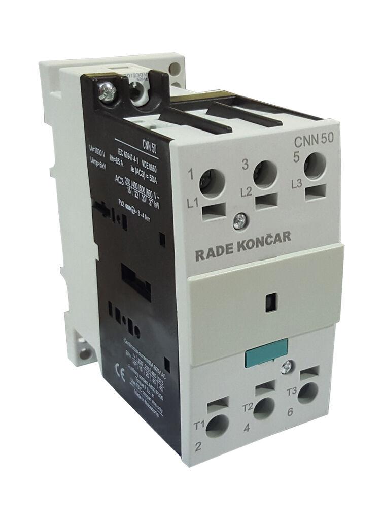 Раде Кончар Контактор 220V AC 50A AC3 ЦНН 50