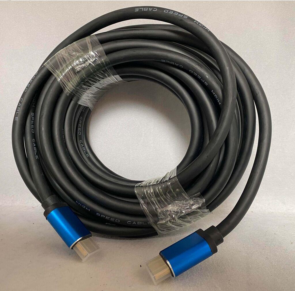 Alfa Electric HDMI 2.0 кабел 8K со метални конектори машко – машко 15.0м HDMI-2.0-8K-METAL-15M