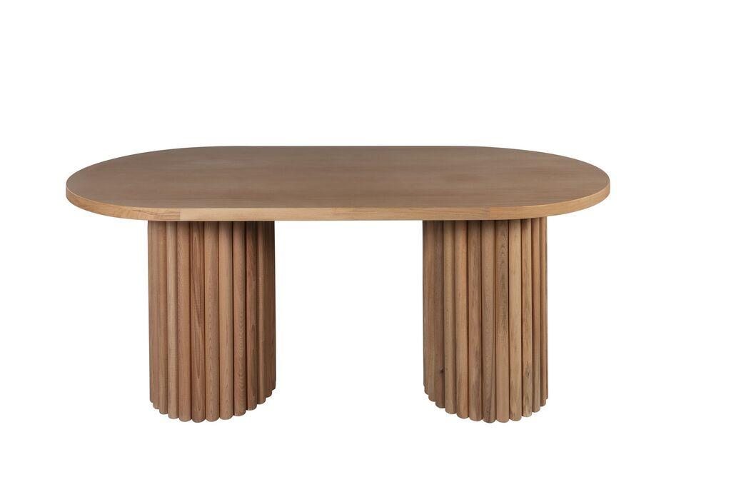 Трпезариска маса Hanah Home италијанска маса, 170x90x75 см, кафеава