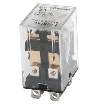 Alfa Electric Реле 12V DC 2×10A DPDT 8 пин правоаголно ЛЅ2НЈ-12В ДЦ