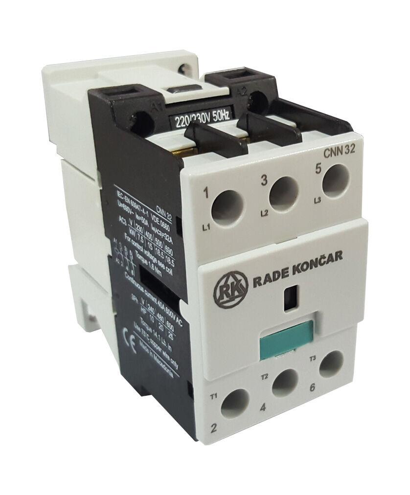 Раде Кончар Контактор 220V 32A AC3 ЦНН 32
