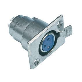 Nedis Џек XLR 3-пински женски за шасија XLR-3FC