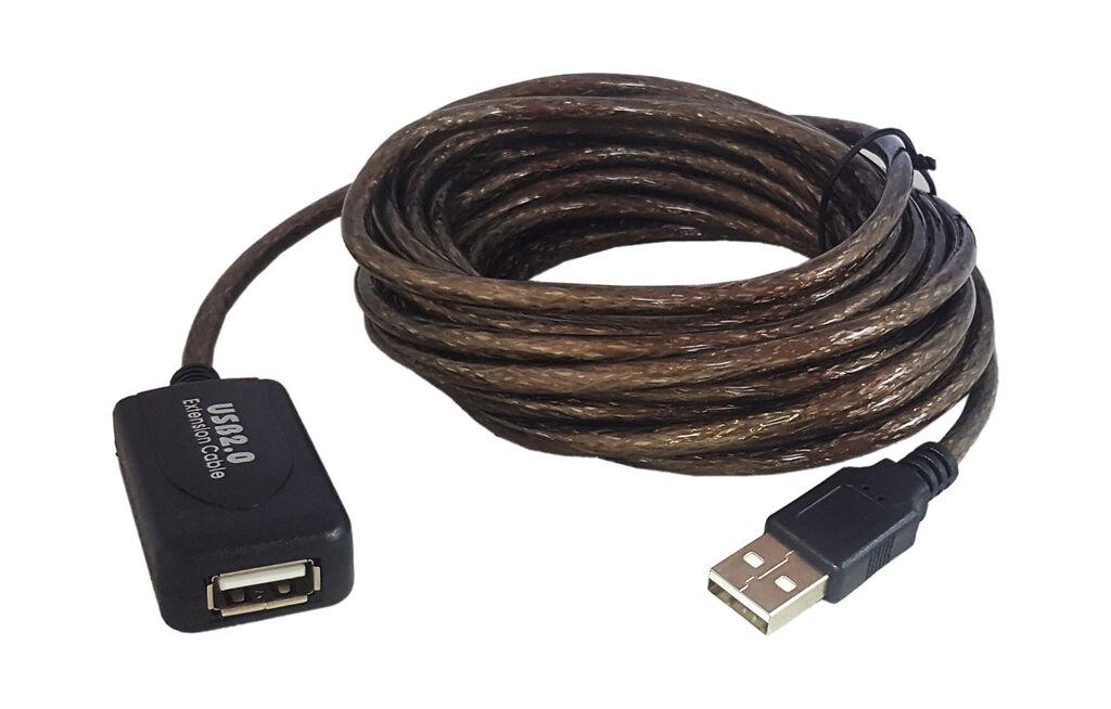 Alfa Electric USB кабел со појачало 5.0м UAE-01-5M