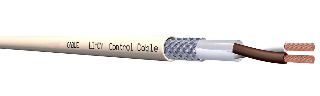 Alfa Electric Комбиниран сигнален кабел LIYCY 2x1.5mm² оклопен