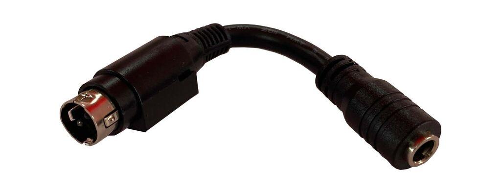 Alfa Electric Адаптер P1J (2.1x5.5x11mm) во 3-пински DIN R6B KPPX-3P P1J-R6B