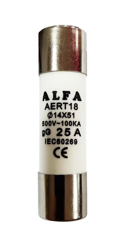 Alfa Electric Цилиндричен патрон CH14 GG 25A 14×51 ЦХ 14 ГГ 25А