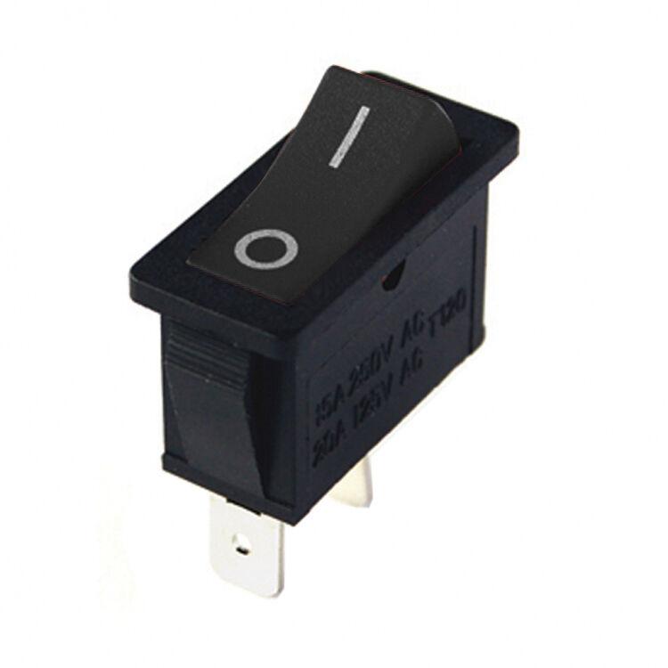 Alfa Electric Прекинувач 0-1 15A 2 кон. црн, 220V 114 ПР-15