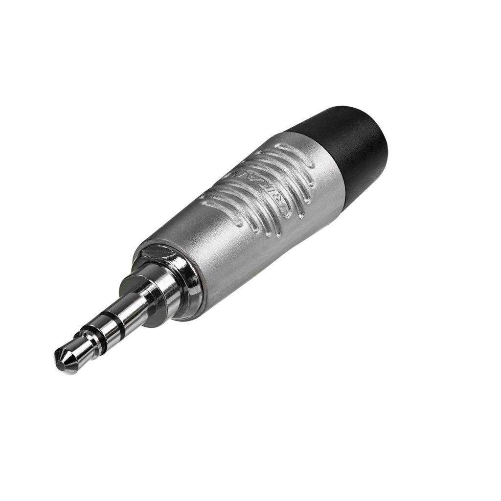 Neutrik 3.5mm стерео сребрен конектор REAN-Neutrik NTR-RTP3C