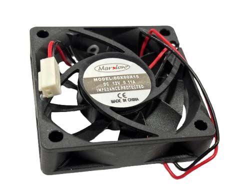 Alfa Electric DC вентилатор 60×60×15mm 12V со 2 проводници ФАН 60*60*15мм 12В ДЦ 2-проводници