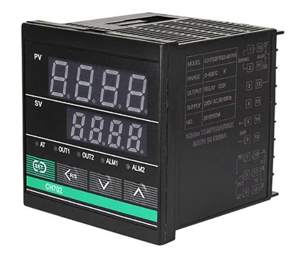 Alfa Electric Универзален терморегулатор 72×72mm 0–400°C ЦХ701