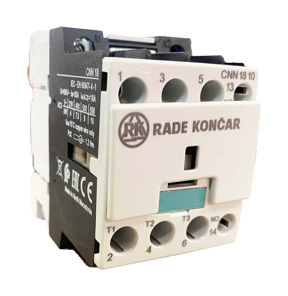 Раде Кончар Контактор 220V AC 18A AC3 ЦНН18