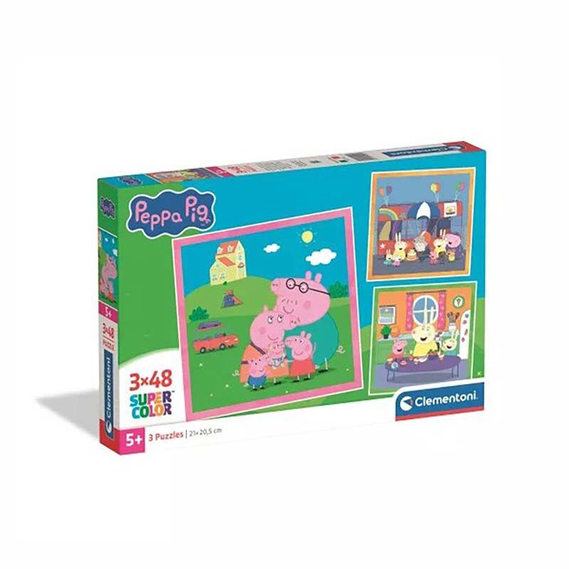 Clementoni Children Puzzle 'Pepa pig 2026' Сложувалка 3x48 пар 5г