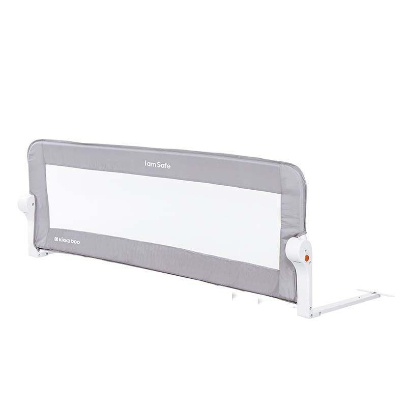Kikka Boo Штитник за кревет I Am Safe 120cm, сив
