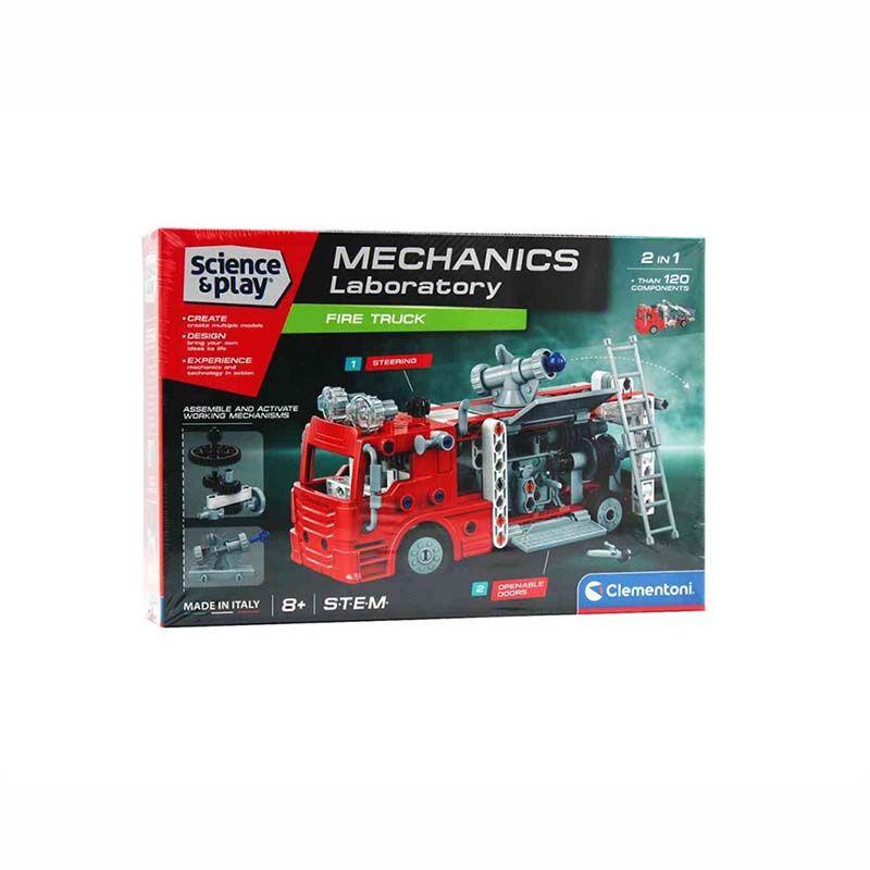 Clementoni Science and Play Build 'Fire truck' сет за конструкција (8+)