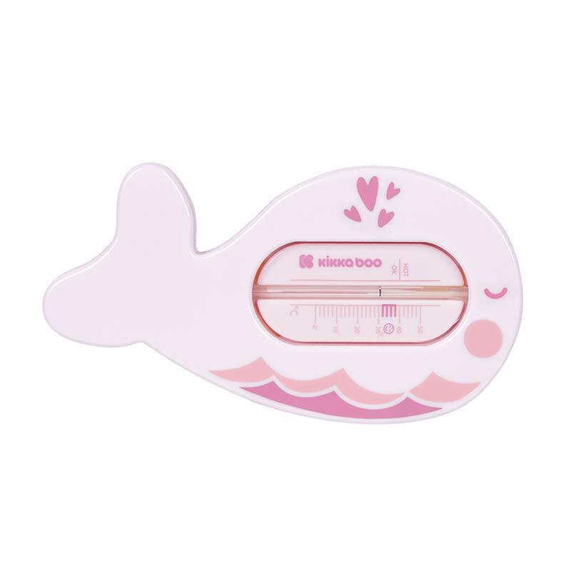 Kikka Boo Термометар за корито Whale, розев