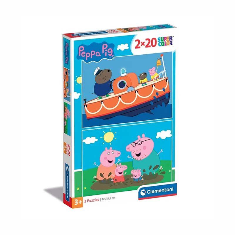 Clementoni Children Puzzle 'Pepa Pig' Сложувалка 2х20 пар 3г