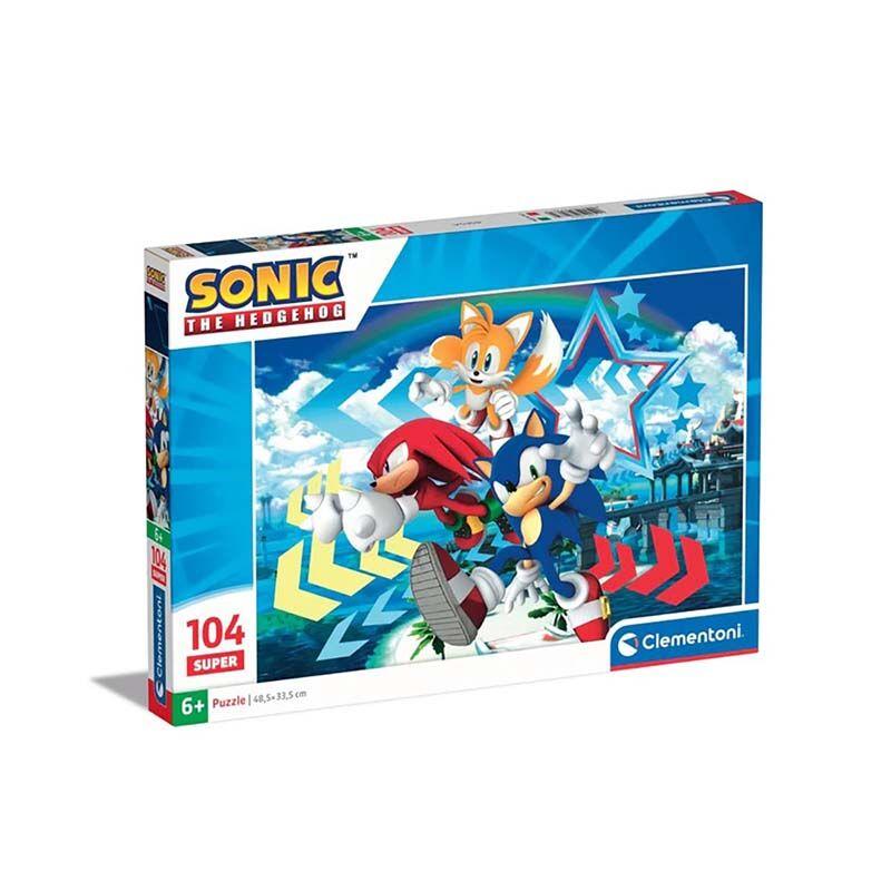 Clementoni Children Puzzle 'Super Sonic' Сложувалка 104 пар