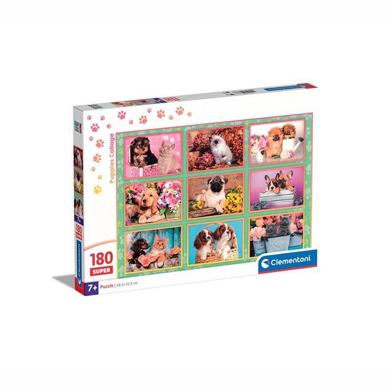 Clementoni Children Puzzle 'Noli puppies' Сложувалка 180 пар 7г